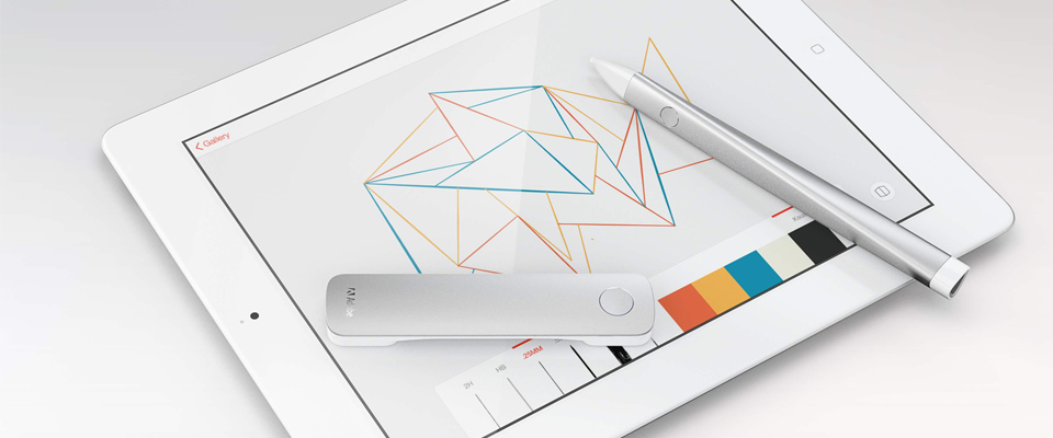 Project Parallel running on an iPad with Adobe Ink and Slide hardware