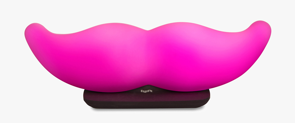 Lyft Glowstache