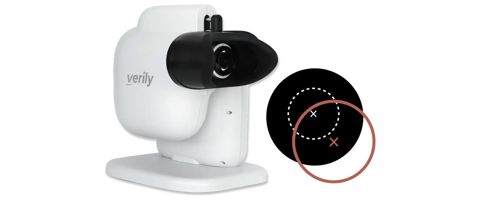 Verily Retinal Camera Side View